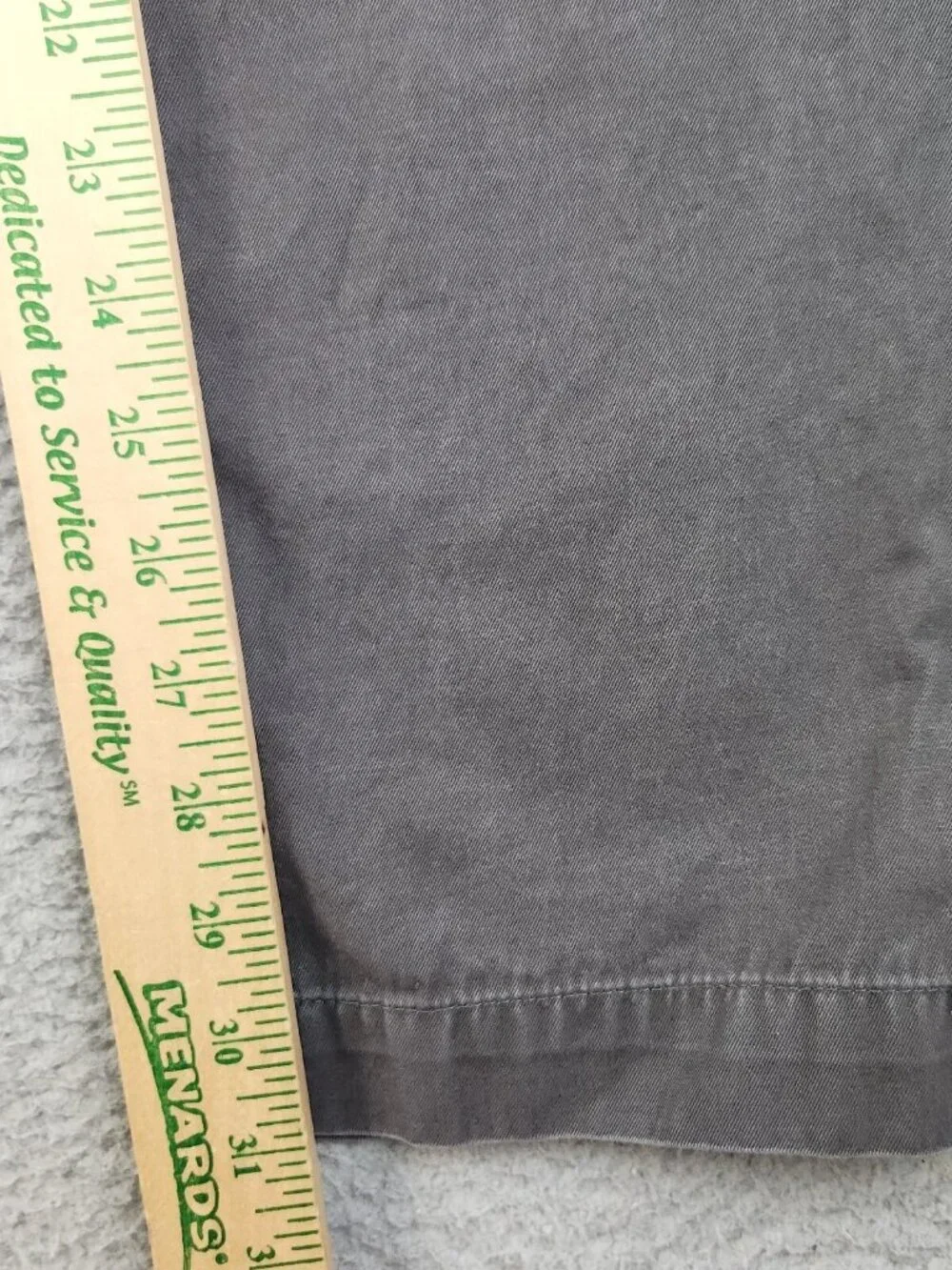 Banana Republic Pants Men's 34x34 Gray Chinos Emerson Straight Leg Casual Slacks